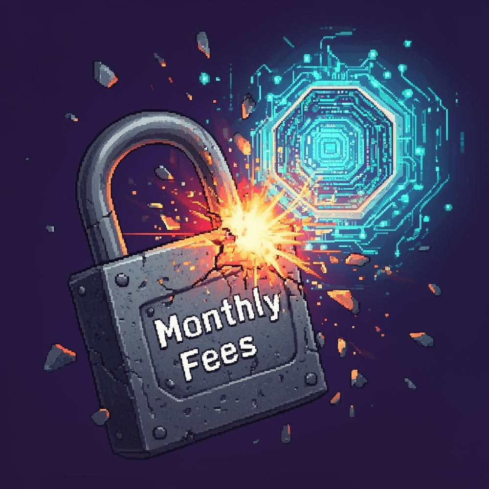 Shattering the Monthly Fee Padlock
